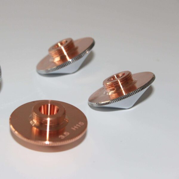 Laser cutting machine nozzles