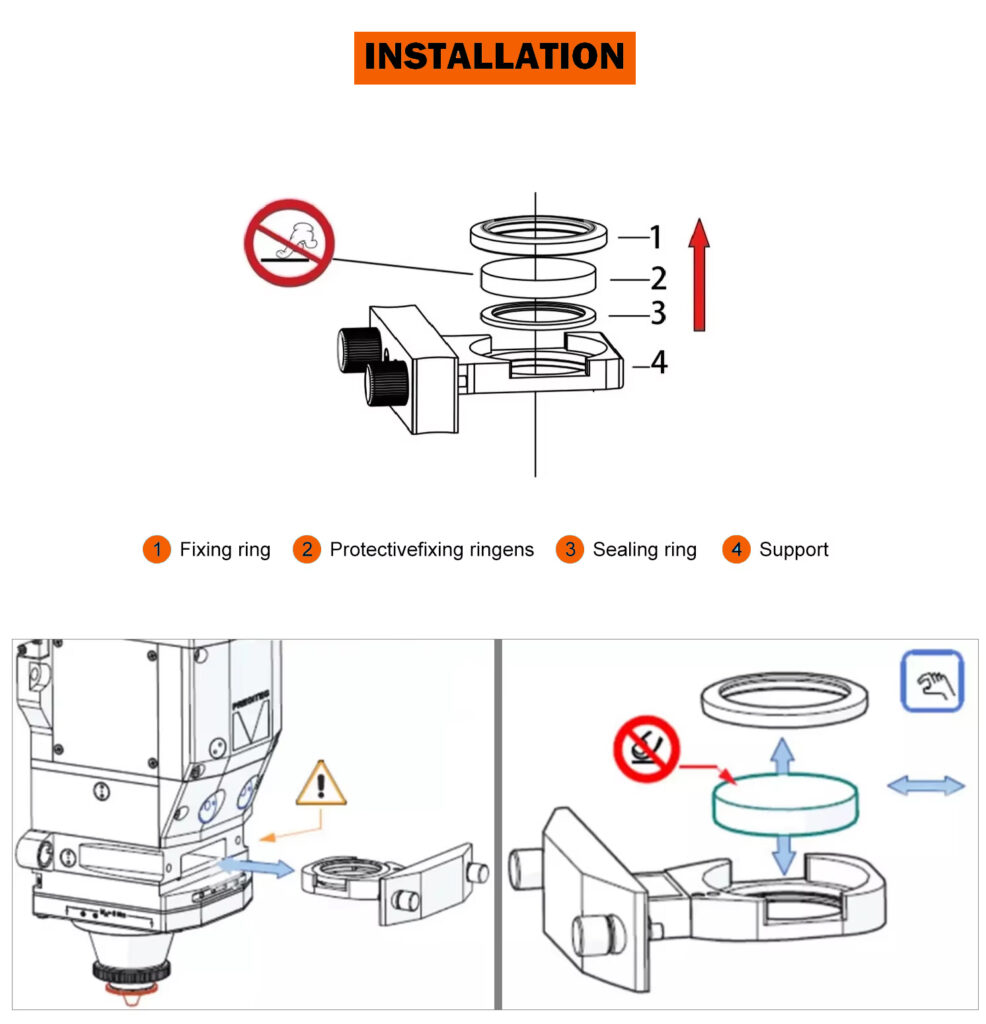 Laser Cutting Protective Lens