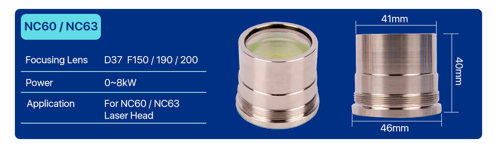 Fiber Laser Focusing Lens